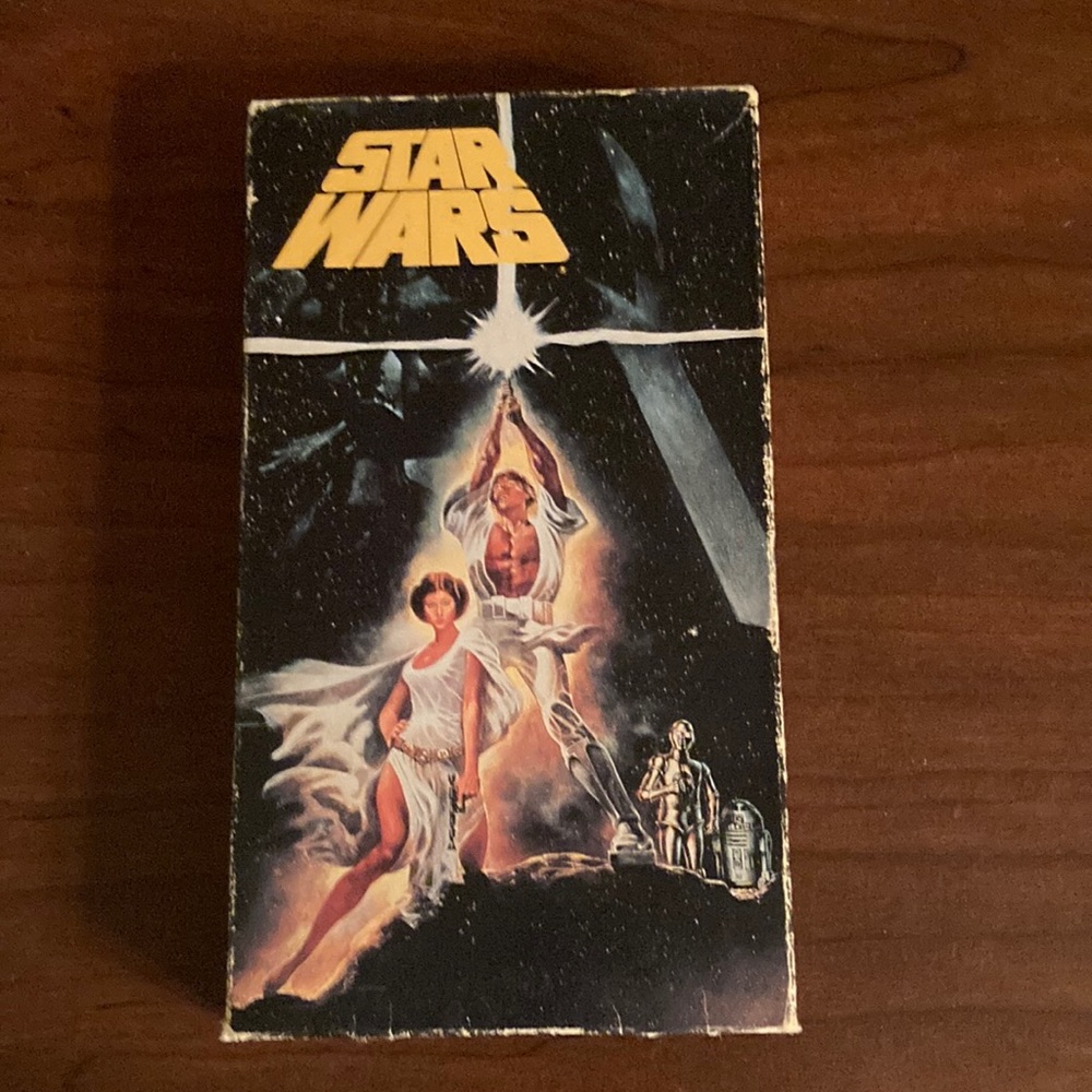 3/$15 Star Wars VHS